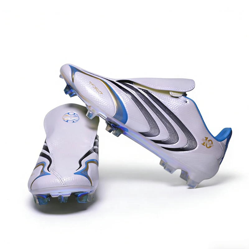 F50+ Mens Outdoor Soccer Shoes Professional Football Shoes TF/FG Football Field Boots Comfortable Non-Slip Training Sneakers