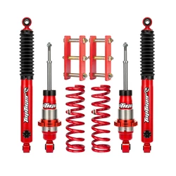 Adjustable Shock Absorber With Nitrogen Gas Twin Tube 4x4  Off Road For Nissan Navara D40 Rear Leaf Springs  2 Inch Lift Kit