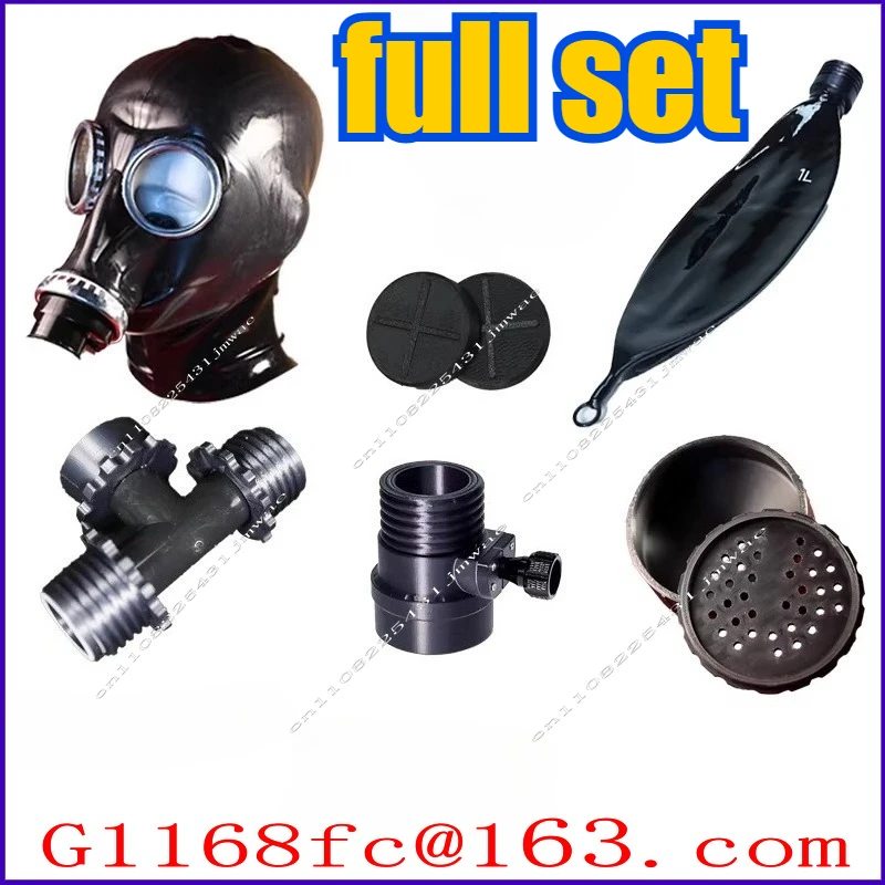 Used for Gas Mask Breathing Control, Negative Pressure Bottle, Rubber Breathing Control Accessories