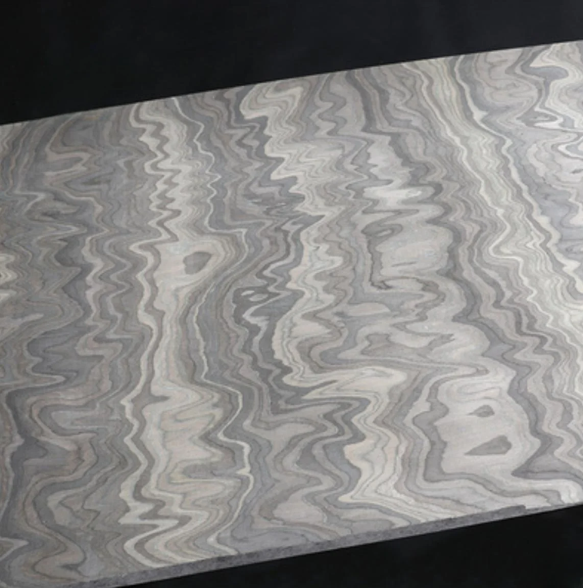 Length:2.5meters Width:580mm Thick:0.3mm Technology Wood Desert Jade Stone Wood Veneer Sheets High End Decoration