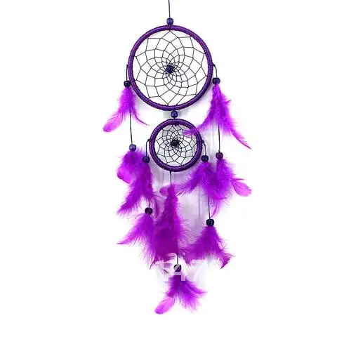 Dream Catcher Room Decor Feather Weaving Catching Up The Dream Angle Dreamcatcher Wind Chimes Indian Style Religious Mascot