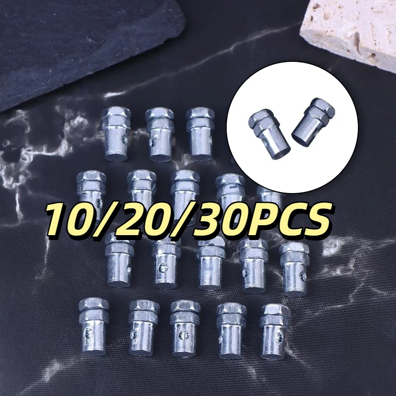 10/20/30Pcs Off-road Motorcycle Throttle Cable Snap Head Wire Rope Fixing Clip Throttle Cable Stop Bolt Bike Cable Stop Bolt Pin