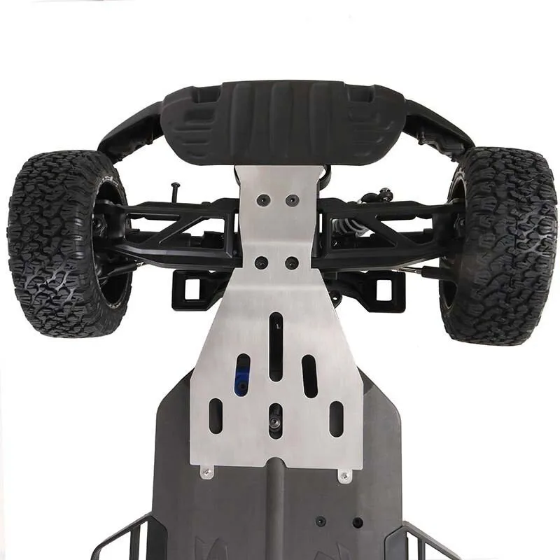 LYXF Steel Chassis Guard Skid Plate Protector for Rc Traxxas 1/10 Ford F-150 Raptor R