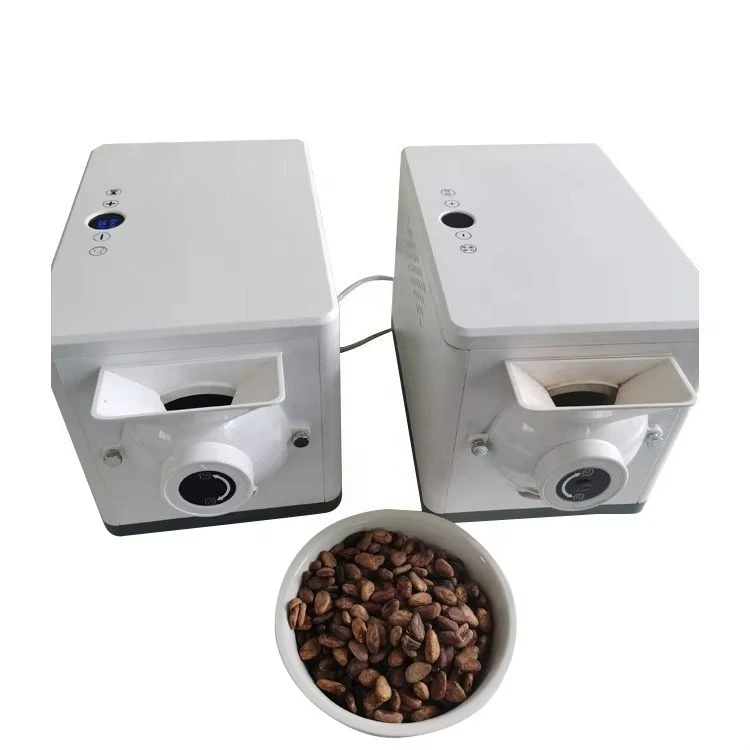 Small Capacity Rotary Cocoa Bean Nut Grain peanuts Coffee Beans Roasting Machine