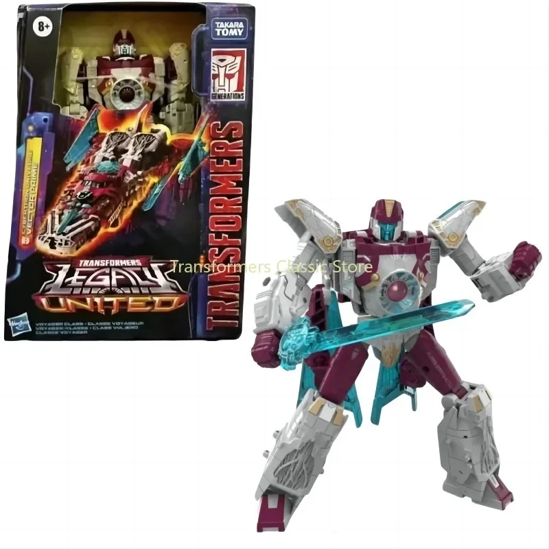 Jouets Transformers Legacy United Voyage Class 18cm, figurines vectorielles Prime Classic Cybertron Autobots, en Stock