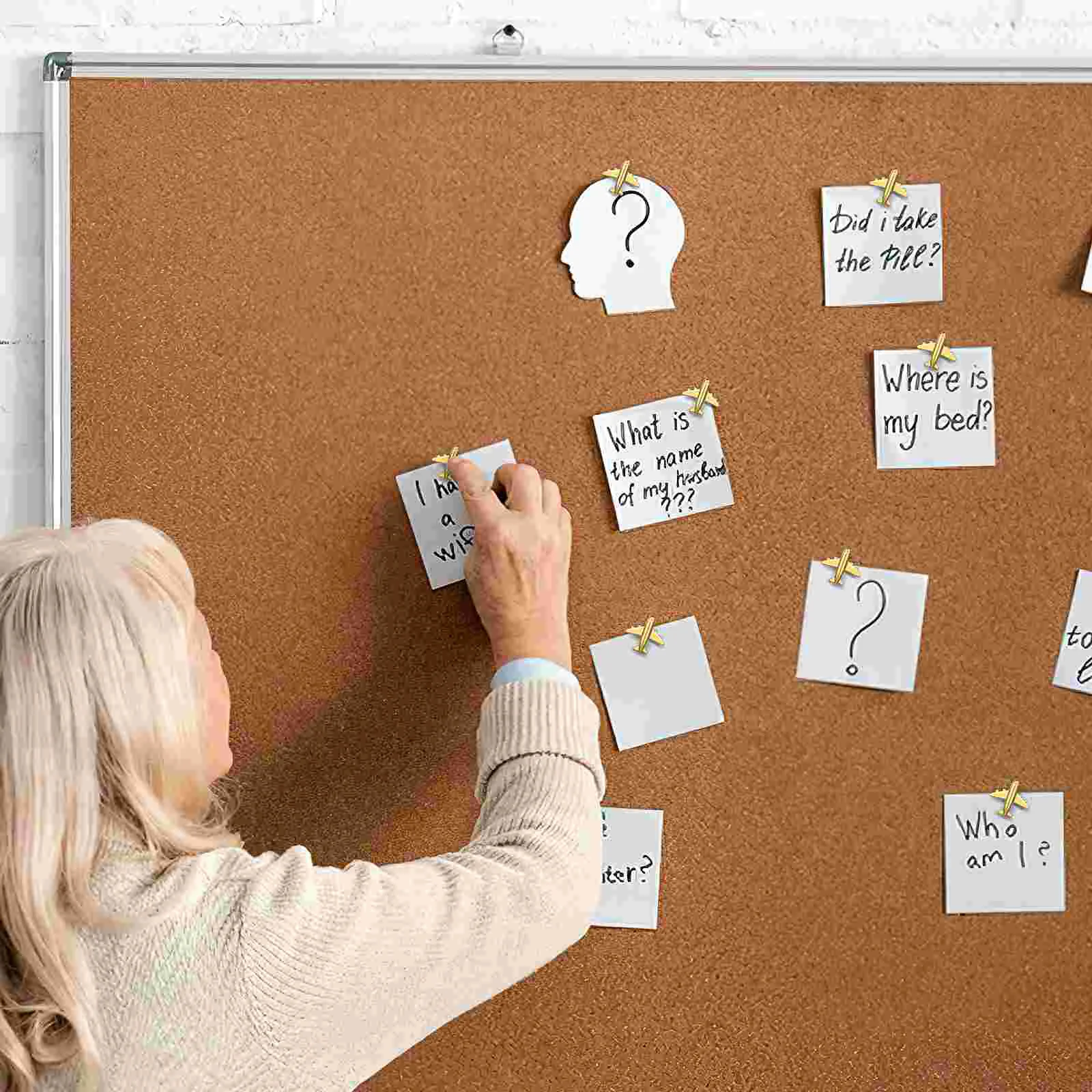 Thumbtack Bulletin Board Tacks น่ารัก Push Pin รูปเครื่องบิน Pushpins Thumbtacks