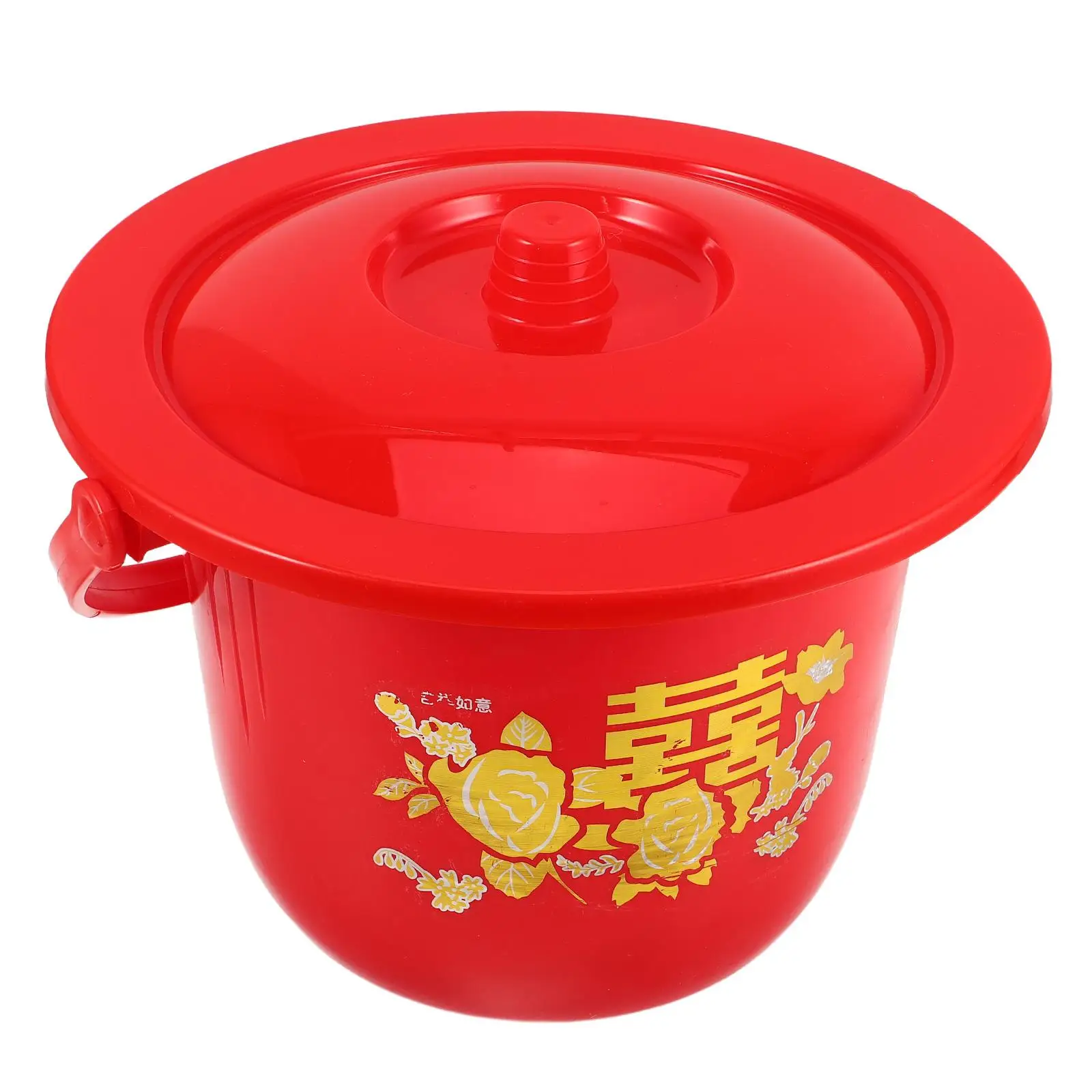 

Portable Toilet Chamber Pot Cup with Lid for Women Bedside Urinal Adult Camping Toiet Bucket Pots