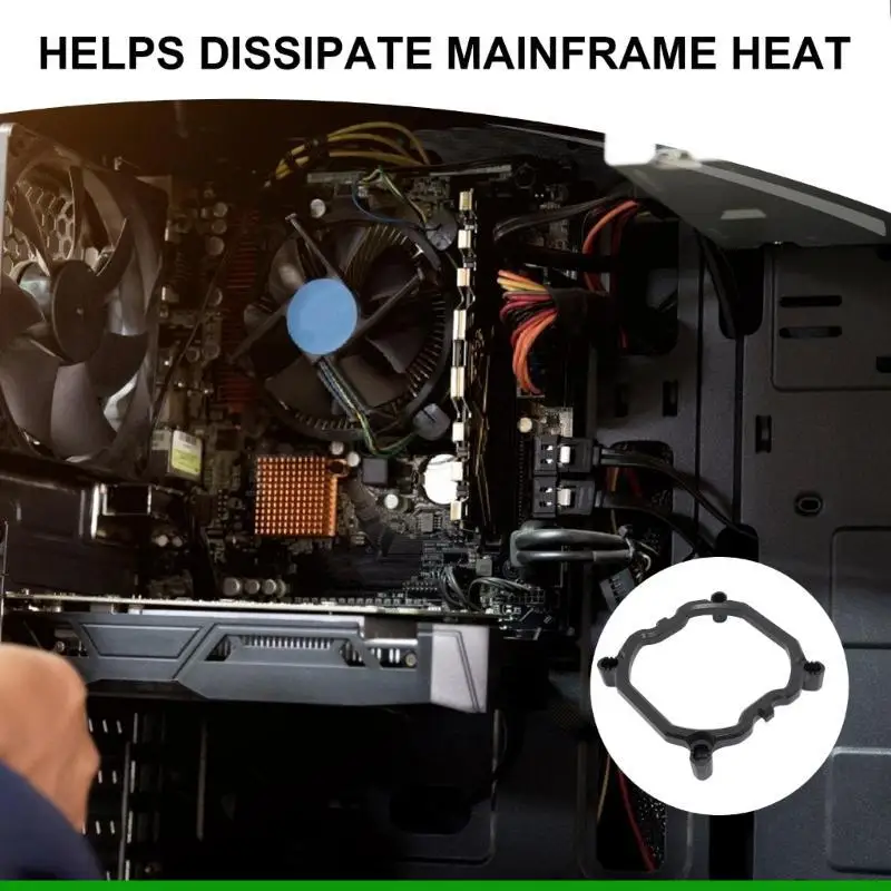 U55C High Durability CPU Fan Backplate With Screws For 1700 1200 115x 2011 1366 Motherboards Retention Backplates Coolers