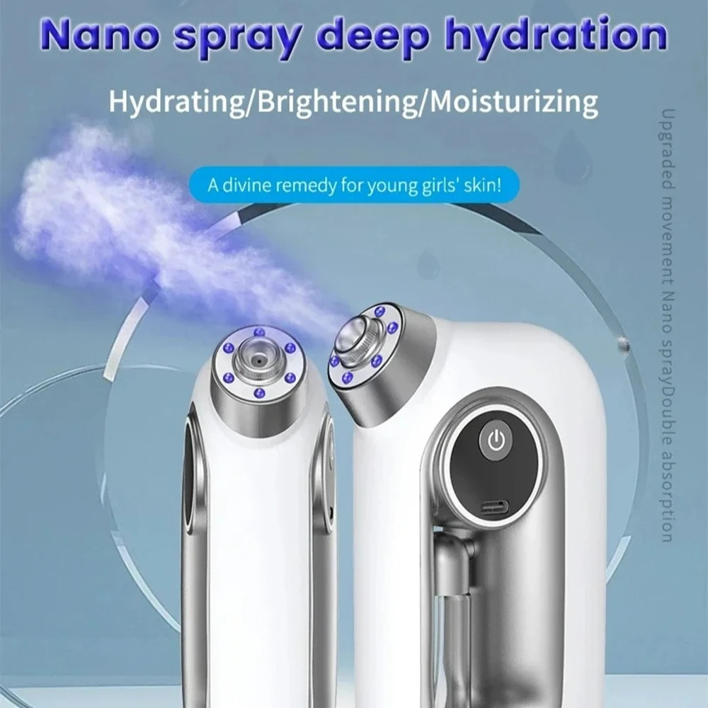 NIEUW Facial Mist Sprayer Luchtbevochtiger Oplaadbare Vaporizer Facial Steamer Hydraterende Schoonheid Instrument Gezichtsverzorging Tool