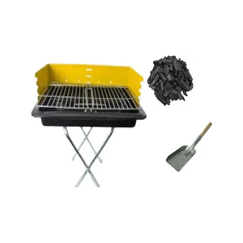 Demirtaş Iron Steel Off Flip 3 Stage Peaked Barbecue Set