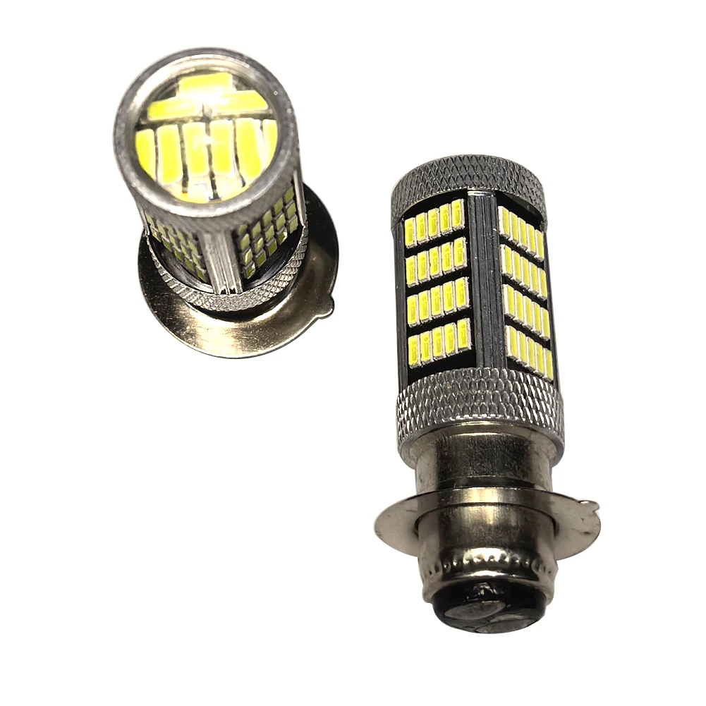 For Yamaha Raptor 700 700R 2006 2007 2008 2009 2010-2018 2 PCS Motorcycle White LED Headlight Bulbs Lamp H6M
