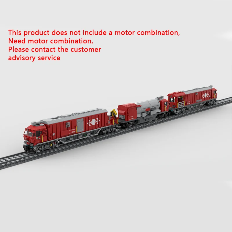 

City Car Model MOC Building Bricks Swiss Firefighting Train Modular Technology Children Holiday Gifts Assemble Toys Suit