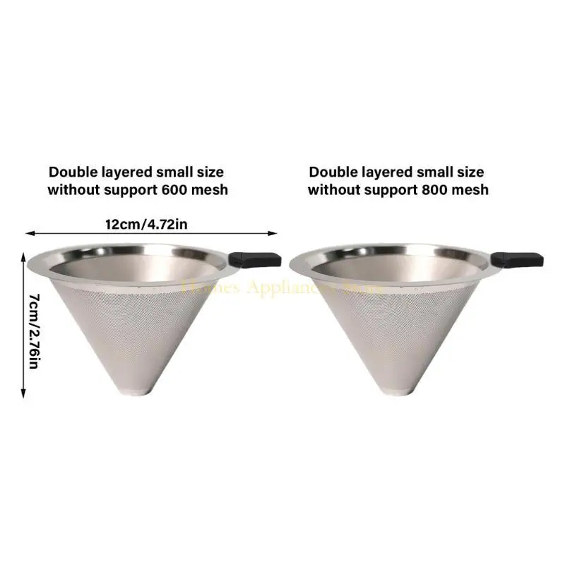 D0AB DINGING DRIPPING COMITER FILTER FILTER CUP Professional Coffee Filter