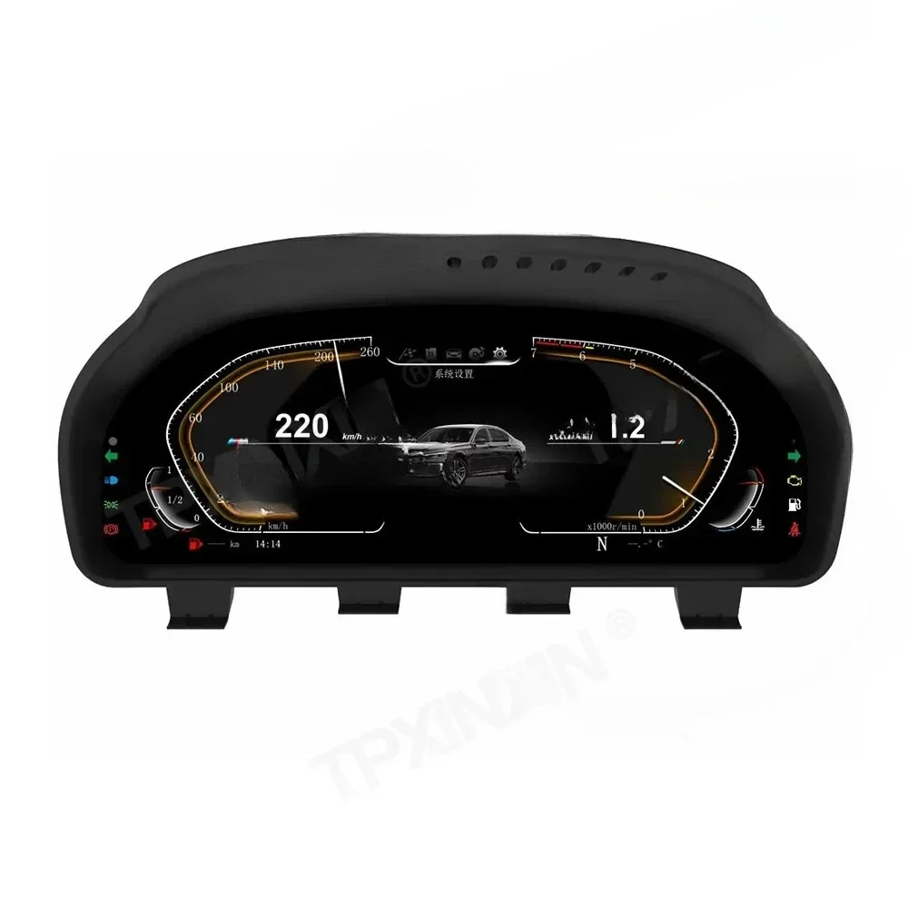 New Upgrade Car LCD Dashboard For BMW 5 Series F10 Digital Instrument Cluster Speedometer Panel Head Unit Display