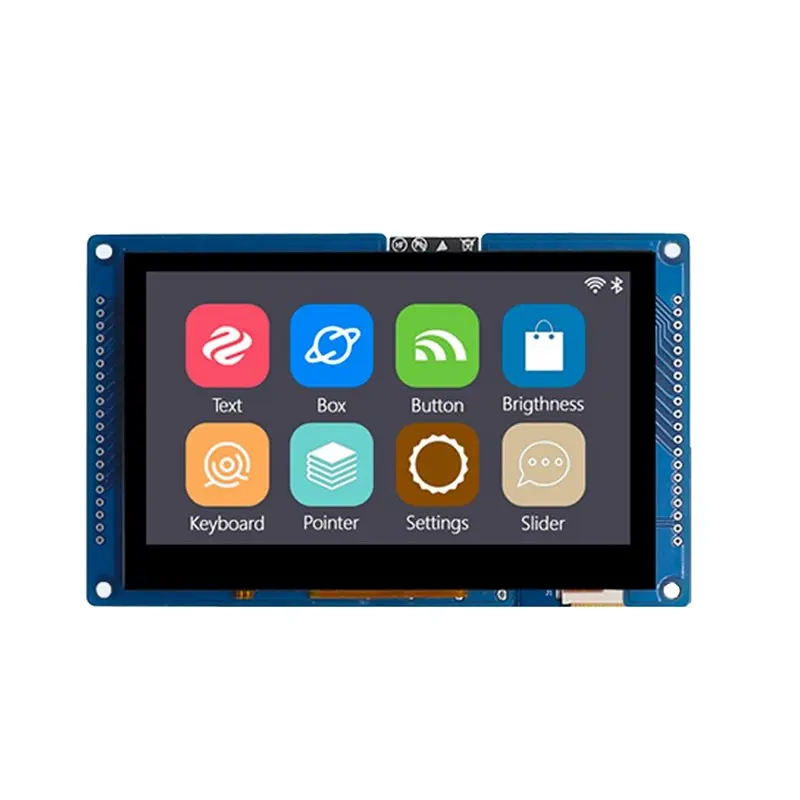 

ESP32-S3 LVGL HMI Smart Display Touch Screen 4.3 Inch 480X272 RGB LCD TFT Module 8M PSRAM 16M Flash WIFI Bluetooth