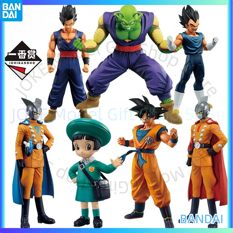 

In Stock Bandai Dragon Ball Ichiban Super Hero Son Gohan Piccolo Goku Pan Gamma Shenron Vegeta Anime Figure Action Model Toys