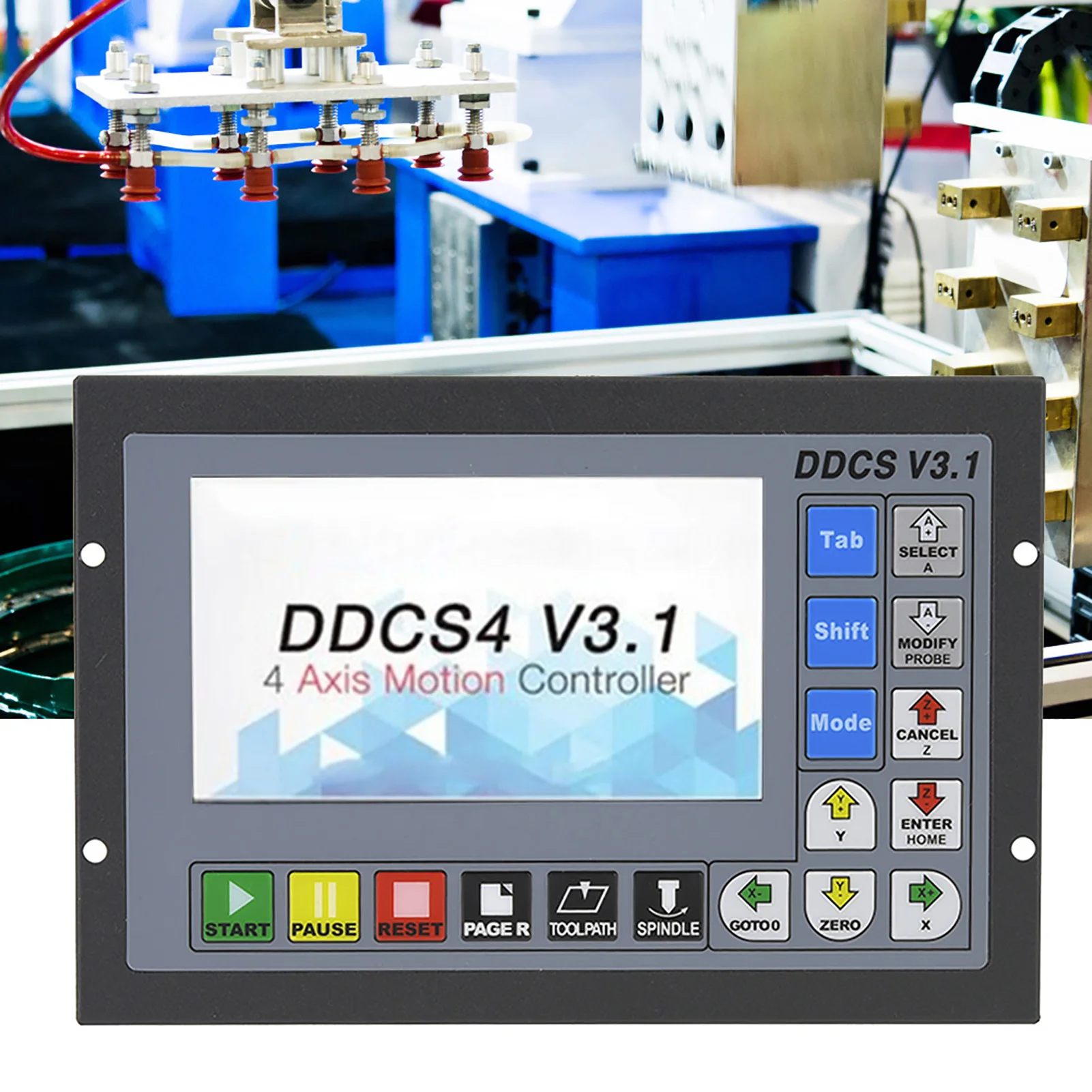 3 محاور تحكم CNC تحكم DDCSV3.1 3 محاور تحكم غير متصل مع وظيفة إيقاف الطوارئ عقارب عدة وحدة تحكم بالحركة #2