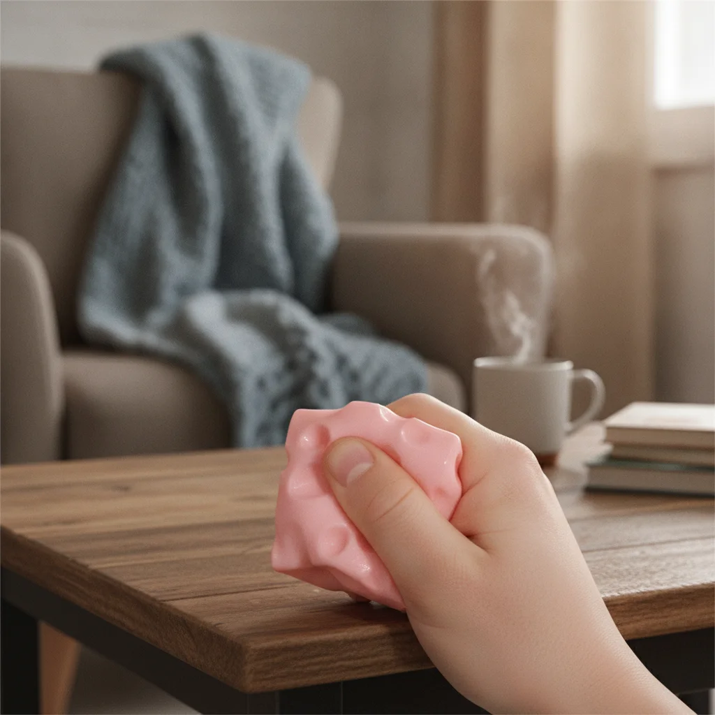 Shapeable Cheese Pinch Toy Non-Bounce Squishy Texture Cheese Squeeze Fidget Toy Anti-Stress ASMR Sensory Stress Toy Adults