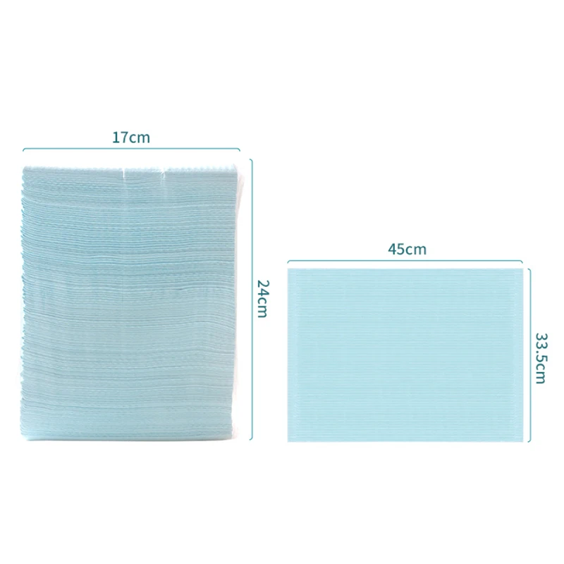 125pcs Disposable Tattoo Clean Pad For Waterproof Tattoo Table Covers Dental Bib Pads Nail Art Beauty Tools Tattoo Accessories