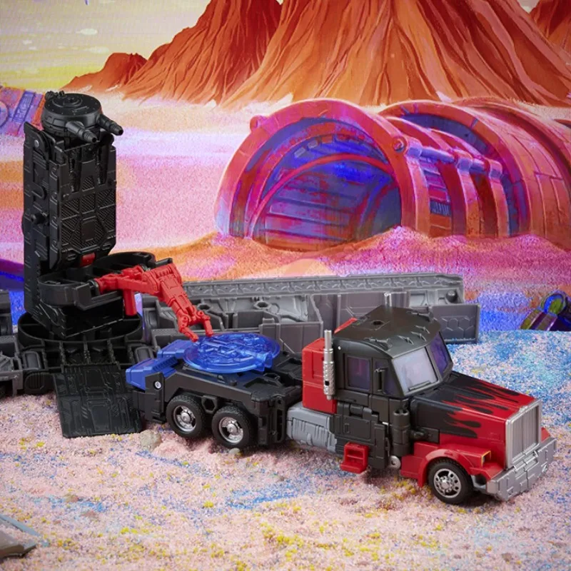 Optimus Prime Action Figure Transformers Anime Karakter Leuke Cartoon Leader Level Tanker Truck Modeling Collection