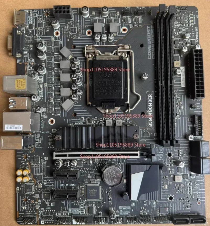 

For MSI B560M BOMBER Support 10/11 Generation Intel Processor, DDR4 Memory