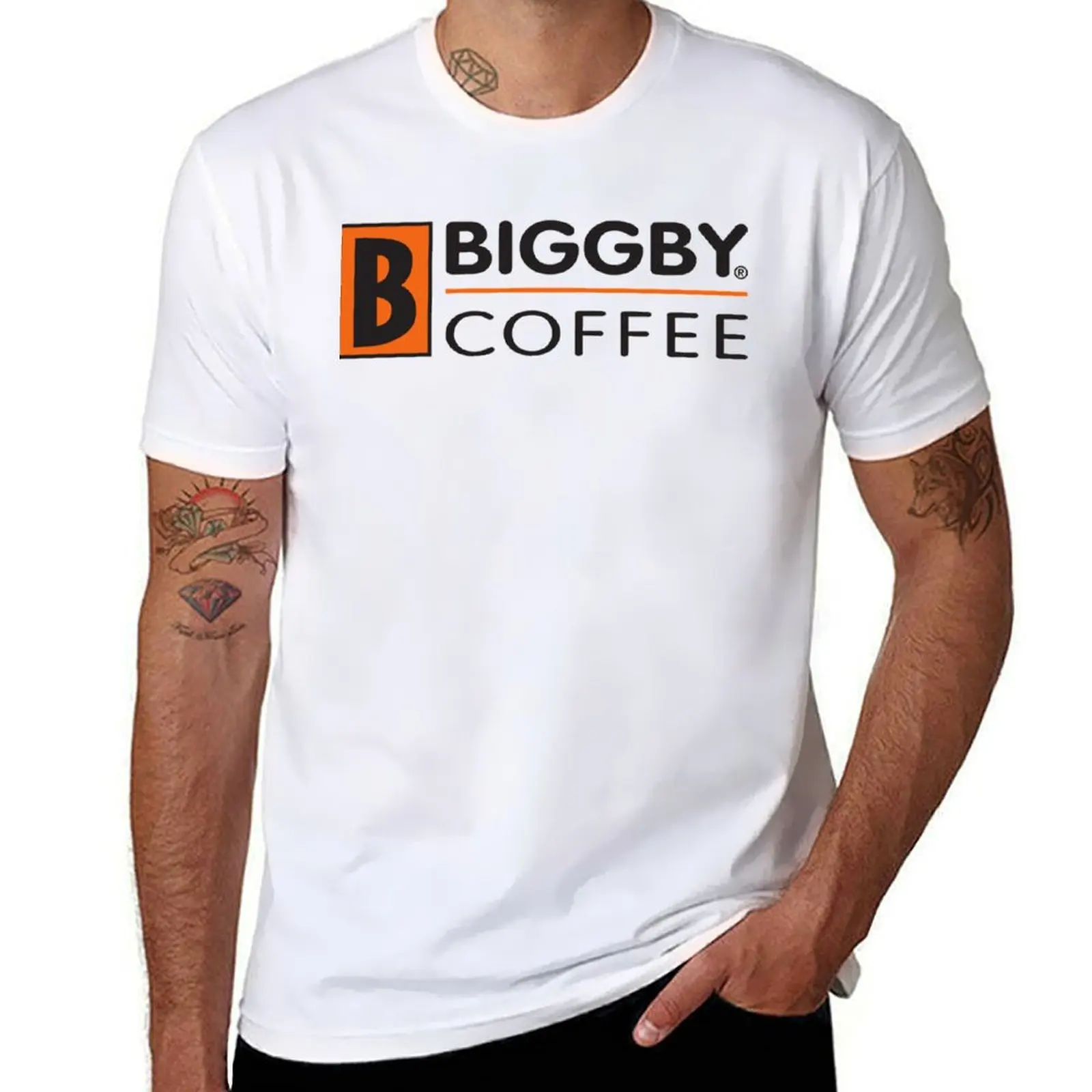 

Biggby Coffee logo T-Shirt t shirts for man graphic funny man t shirts cotton T-Shirt