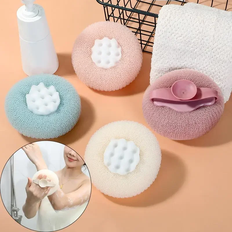 

Suction Cup Sunflower Bath Ball Shower Scrubber Massage Back Rub Bath Sponge