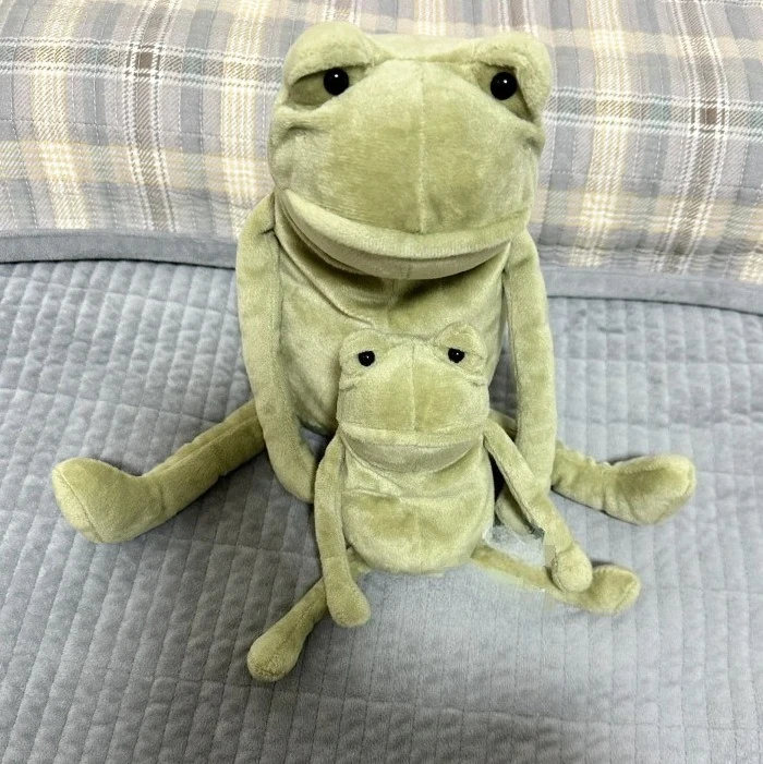 Jifeggs frog sad frog ornament Jca label complete gift home decoration accessories kawaii home decor desk accessories