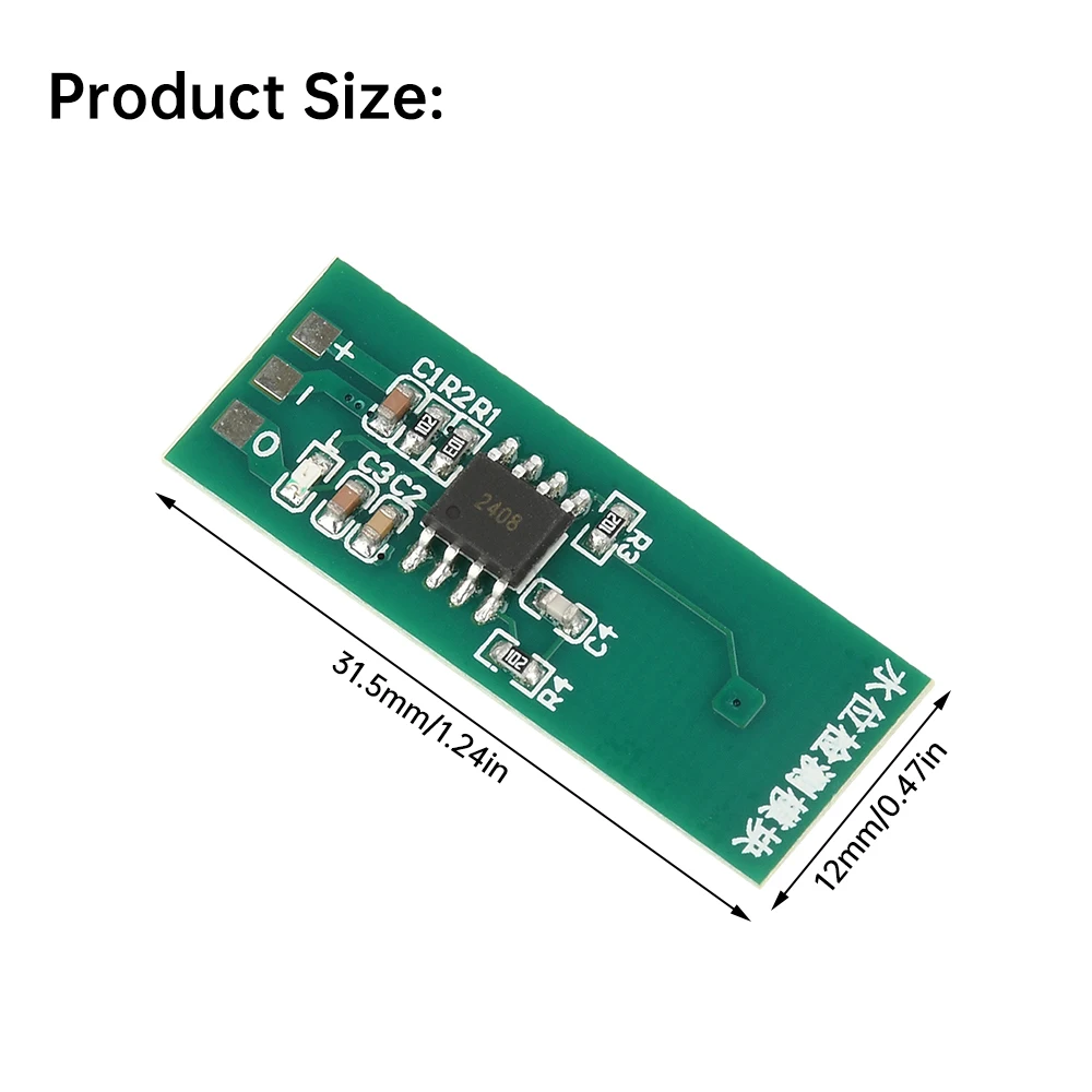 M03 M04 Módulo de detecção de nível de água Sensor verde Interruptor de toque de nível sem contato Sensor líquido