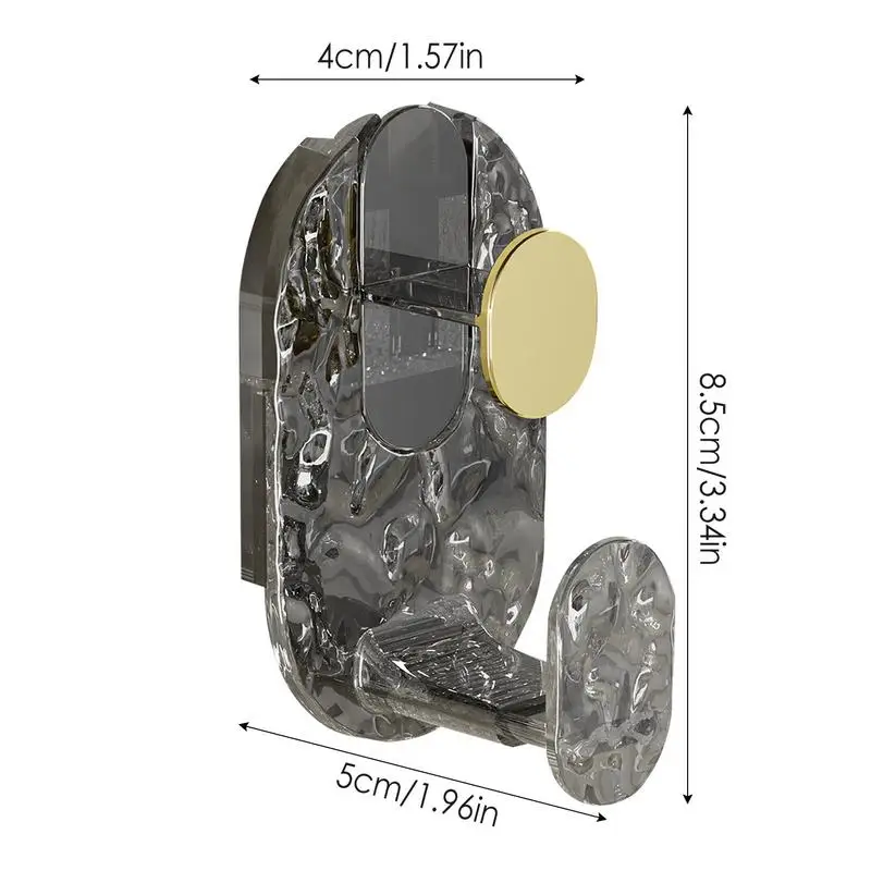 Wash Basin Hook Multifunctional Adhesive Hooks Punch-free Organizer For Bathroom Kitchen Bathroom Hooks