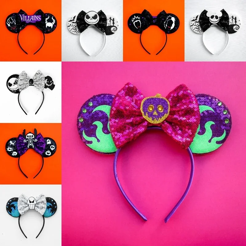 Disney Mickey Mouse Ear Headband for Adults Daisy Duck Hairbands Women Minnie Hair Accessories Pluto Piglet Headwear Girls Gifts