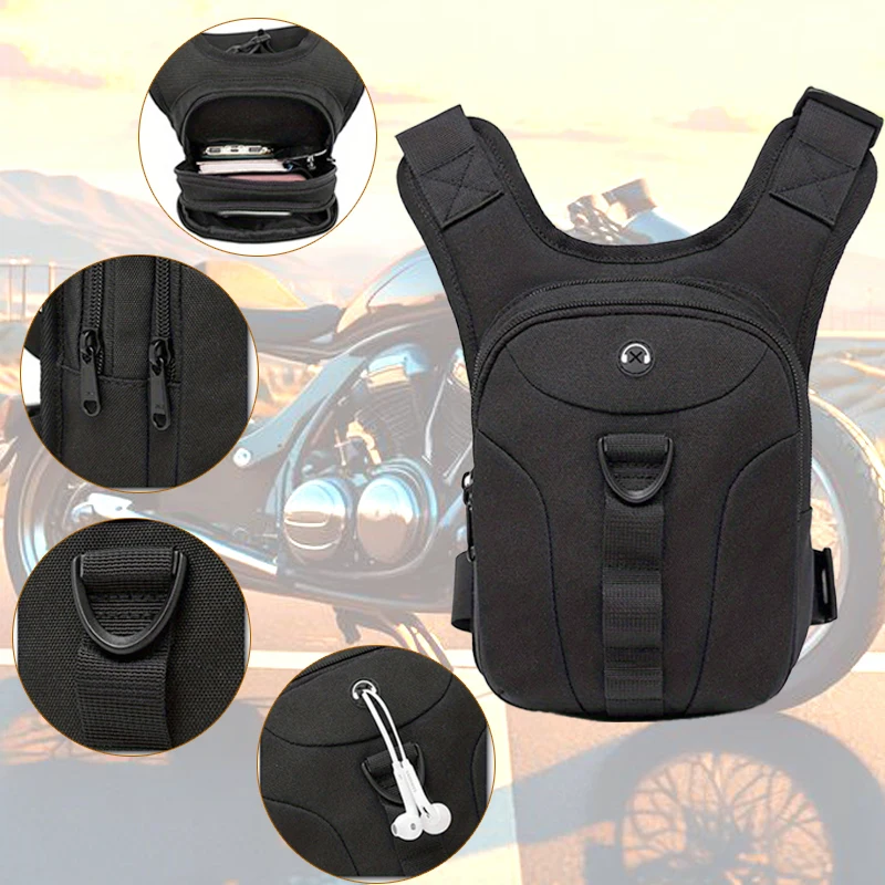 

High-capacity Multifunctional Motorcycle Bag Waterproof Waist Bag Shoulder Bag Sports Leg Bag Outdoor Bicycle Riding