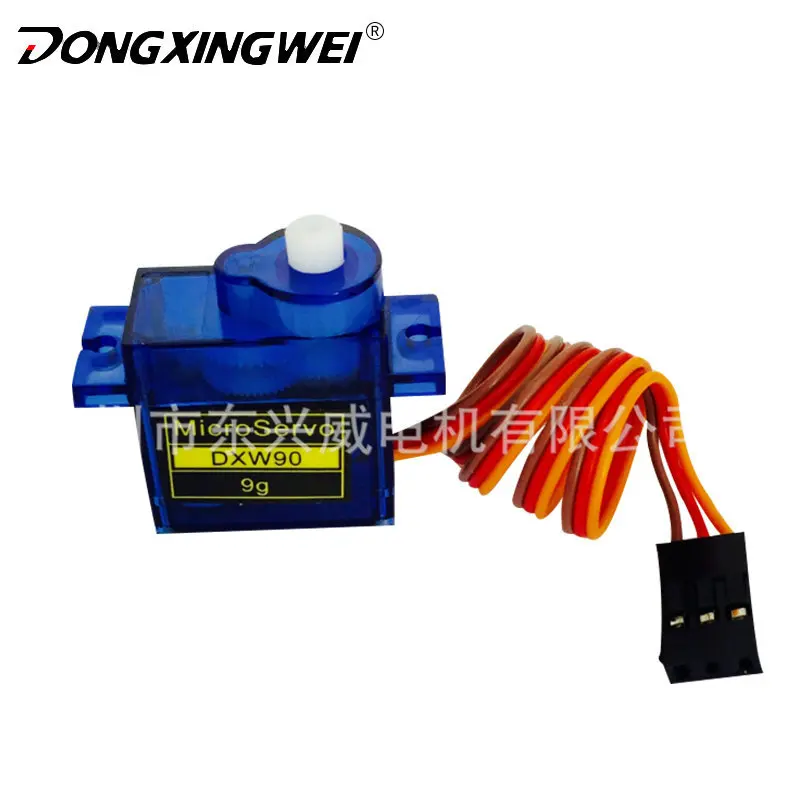 

20 шт., 9 г сервопривод, пластиковый мотор-редуктор, модель автомобиля, модель корабля, поворотный сервопривод SG90, аксессуары для модели самолета