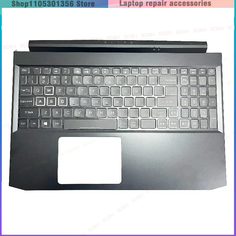 Original NEW Backlight US Keyboard For Acer Nitro 5 AN515-55 AN515-56 AN515-57 N20C1 N18C3 Laptop Top Case Upper Cover Palmrest