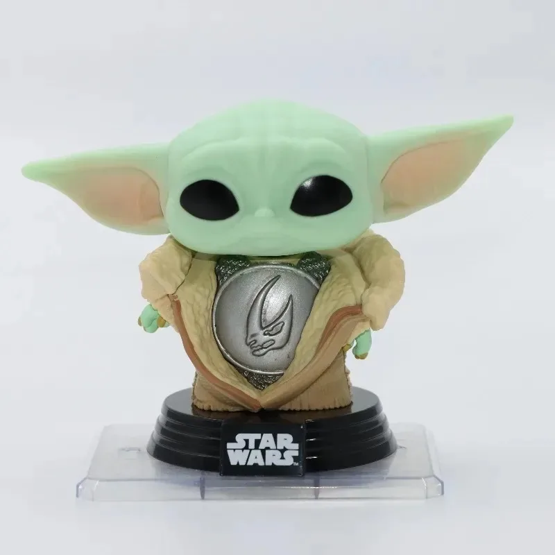 Funko POP Original Star Wars Boba Fett Kylo Ren Din Grogu Moff Gideon Action Figure Toys for Boys Girls Gift Collectible Model view 3
