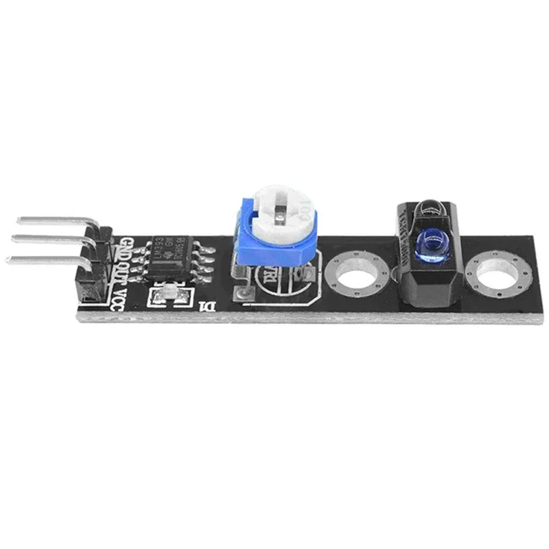 10 قطعة الأشعة تحت الحمراء خط المسار أتباع الاستشعار TCRT5000 تجنب العوائق لاردوينو 1 قناة تتبع وحدة AVR ARM PIC تيار مستمر 5 فولت