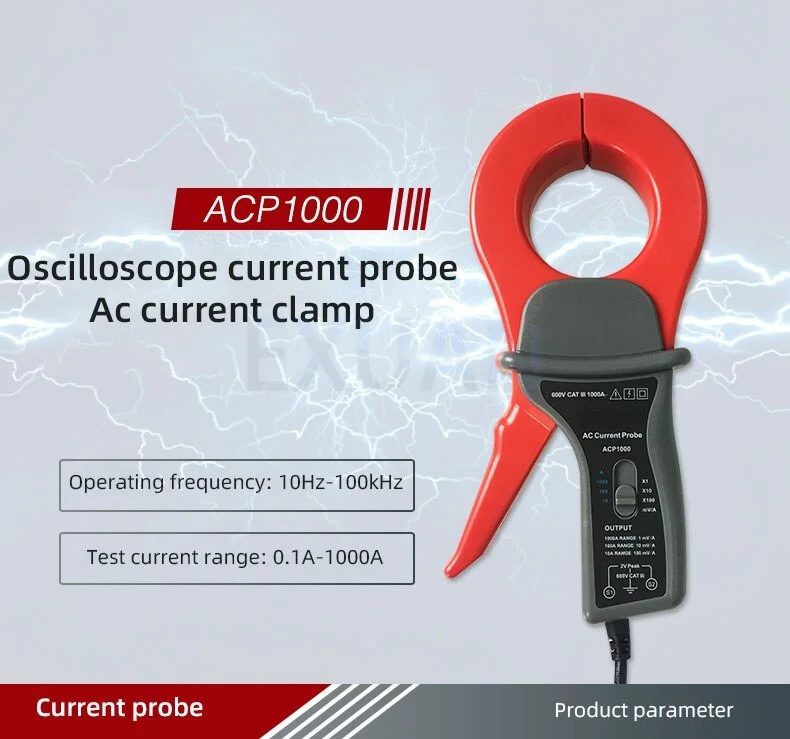 Micsig Oscilloscope  AC Current Probe Micsig ACP1000  1000A 10Hz-100kHz Simple, easy, safe to use