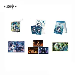 Sunsyea Official Genshin Impact Merch From miHoYo Wanderer Series Colord Board Cards Fridge Sticker Mirror