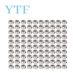 5-100PCS 8mm Shaft Lock Collar T8 Lead Screw Lock Ring Stainless Steel Isolation for 3D Printer Copper 3D Printers Parts