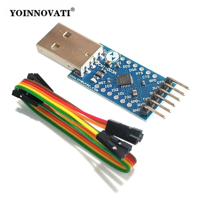 1pcs CP2104 USB to TTL Serial Port Downloader Module STC Download Burning 6PIN Flash Conversion Board Modules