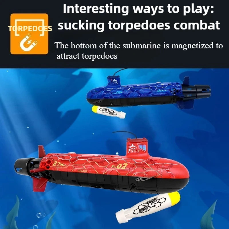 Draadloos RC Opladen Onderzeeër Zweven Oorlogsschip Model Universele Afstandsbediening Boot Model Speelgoed Multiplayer Competitie Schip Cadeau