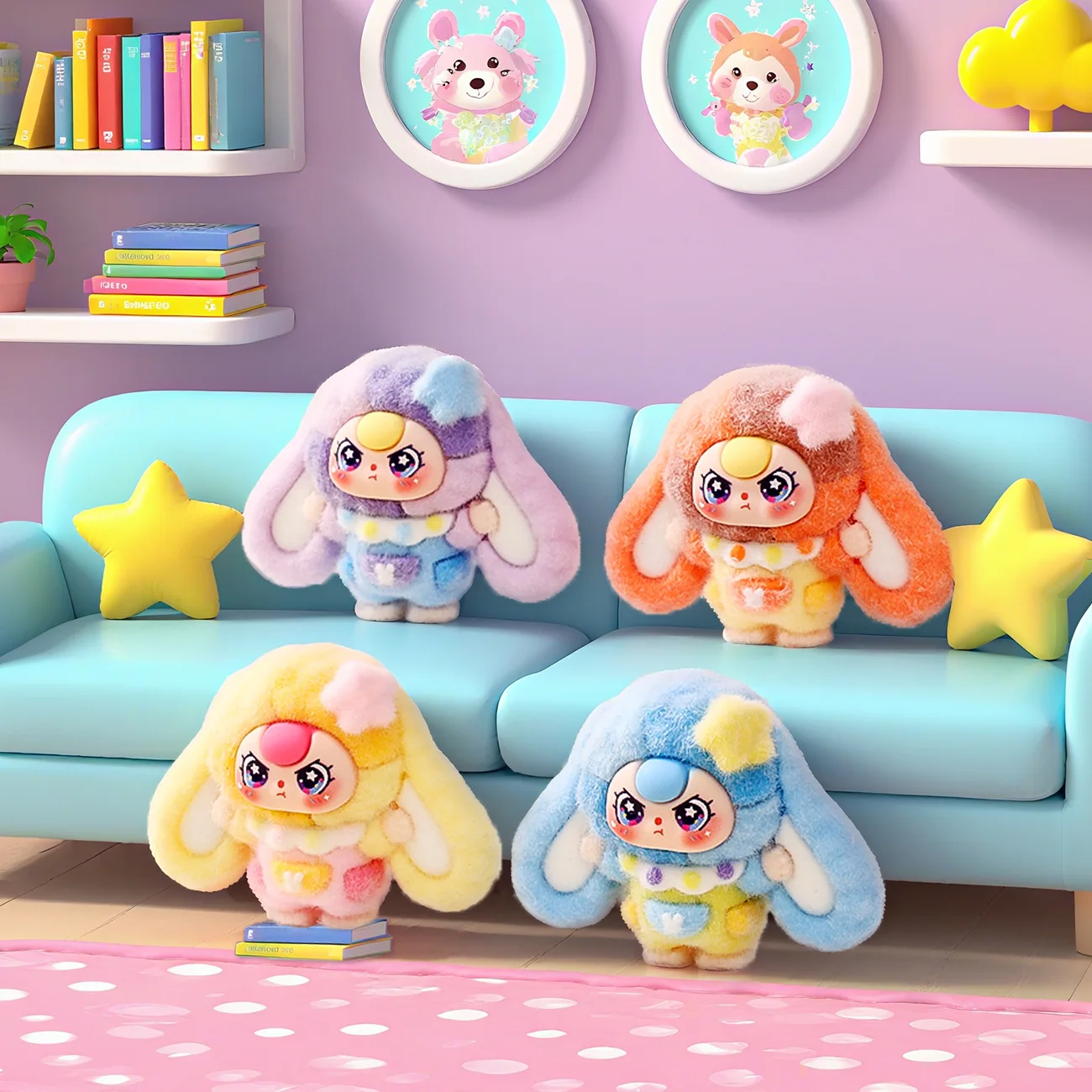 جديد صغير الكرتون الطفل سلسلة ثلاث سنوات لطيف الكرة لعبة مكتب العنصر الزخرفية للاستخدام المكتبي #4