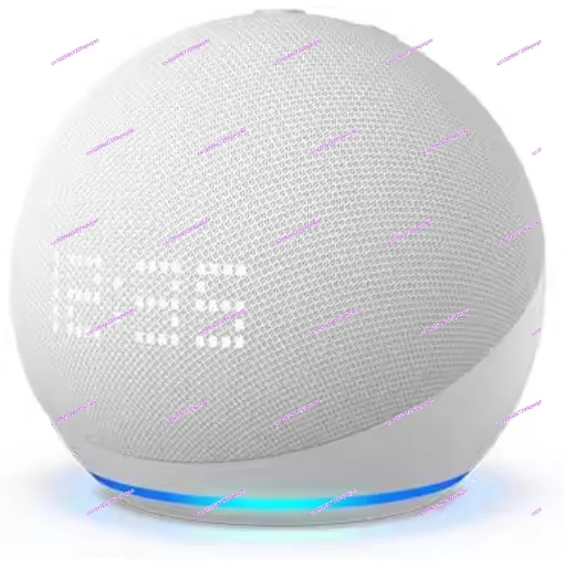 

New Echo Dot (5th Generation, Released) with Clock | Smart Speaker with Clock and Alexa