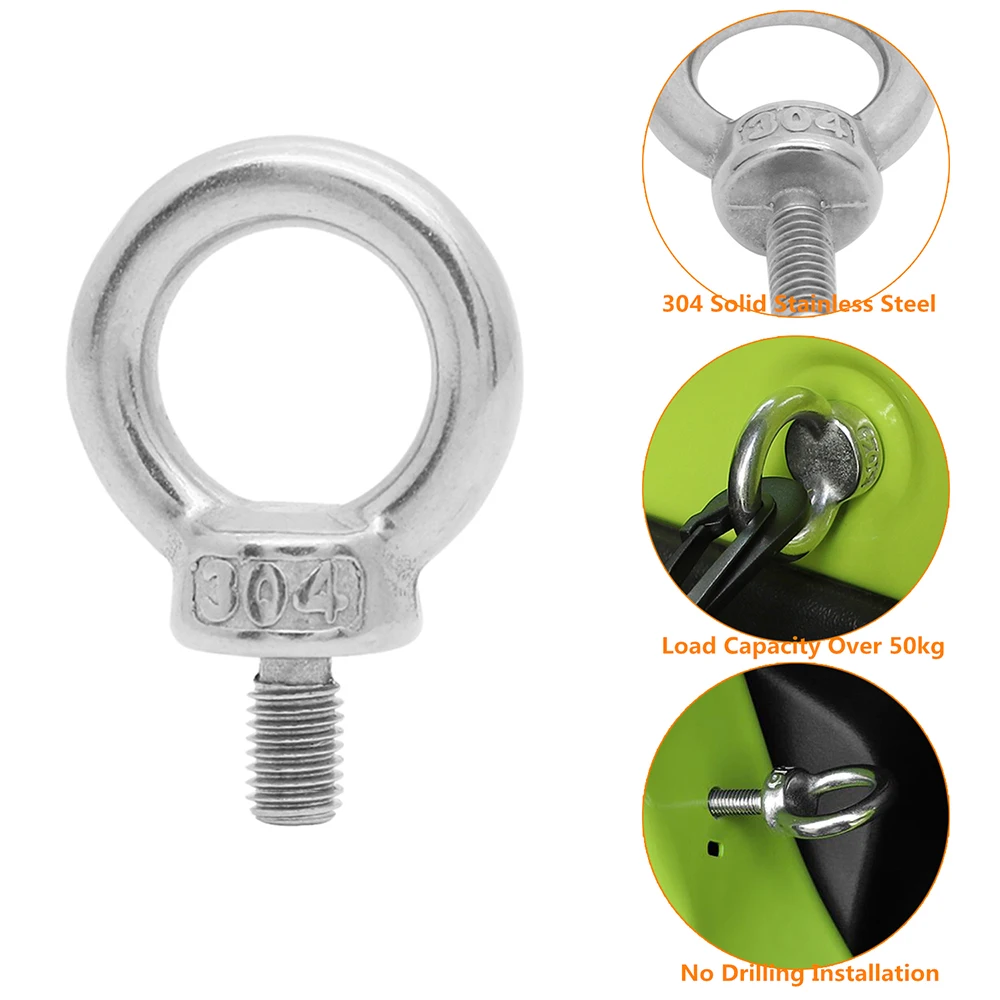 Car Cargo Tie-Down Anchors Ring Heavy Duty Bolts Mounting Clip for Suzuki Jimny 2019 2020 2021 2022 2023 JB74 Interior Mouldings