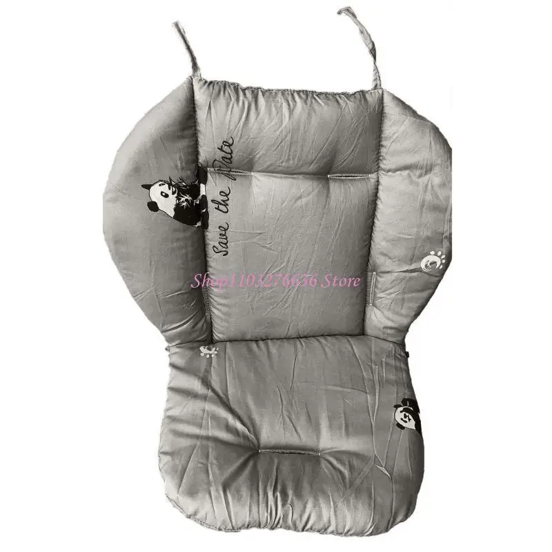 

R6FD Подушка сиденья коляски Детская коляска Подкладка сиденья Мягкая утолщенная подушка сиденья автомобиля