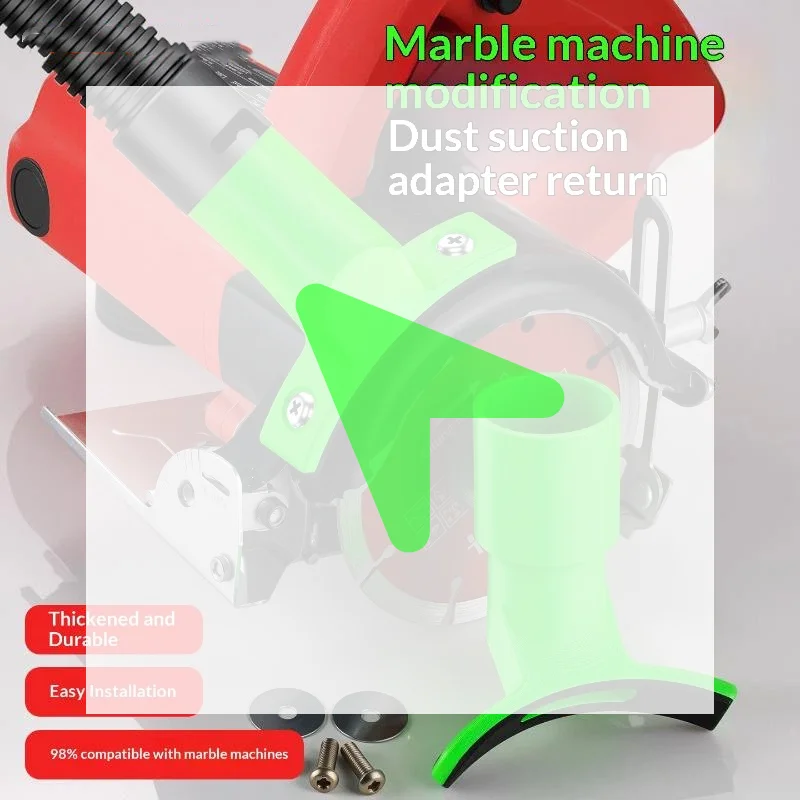 

New Angle Grinder Dust Extractor Adapter Double-Port Collector Fitting Tool-Free Dust Adapter For Circular Jigsaw Router Sander