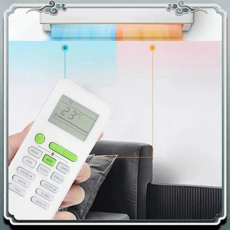 قسط 2X GYKQ-52 التحكم عن بعد لمكيف الهواء TCL وظيفة التدفئة والتبريد المنزلية استبدال جهاز التحكم عن بعد #2