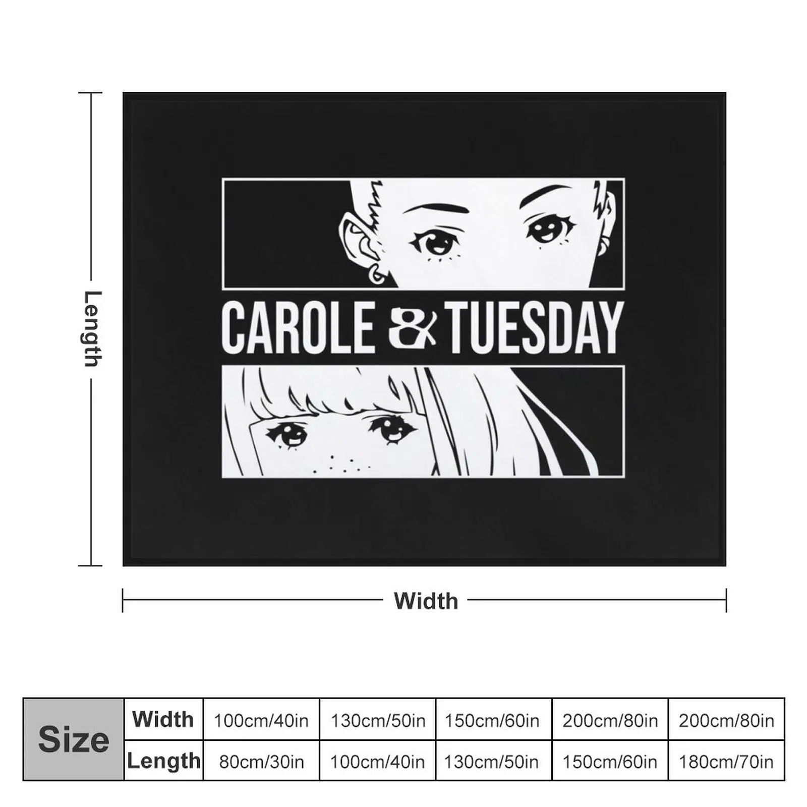 Carole & Tuesday Throw Blanket for winter Decorative Beds Bed Fashionable Blankets