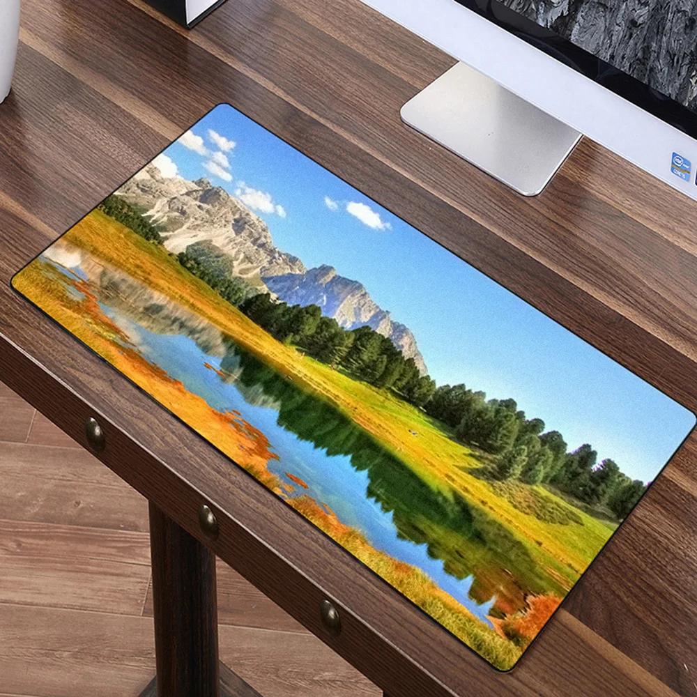 Print a Large Mouse Pad with Your Favorite Picture Custom Playmat Customized Gaming Mousepad XXL Desk Mat Cushion Gift