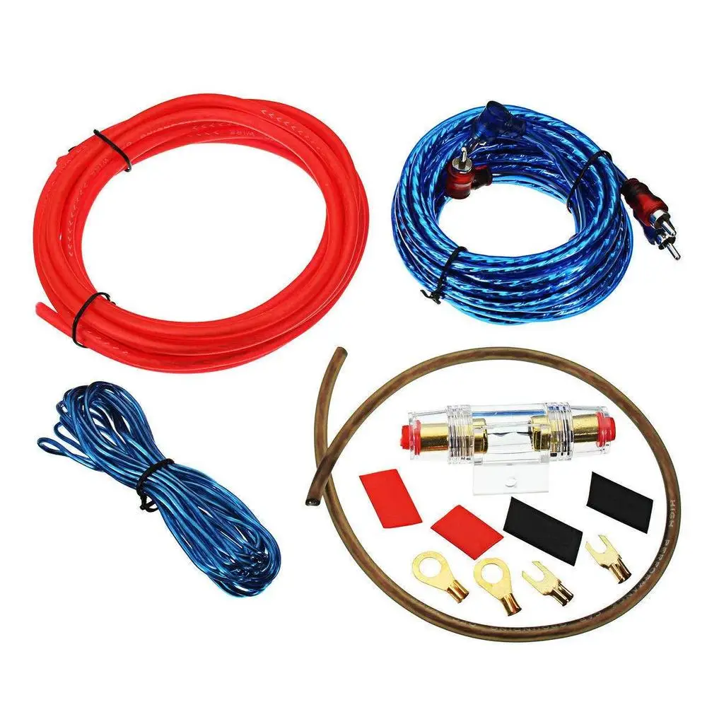

1500W 10GA Car Amplifier Wiring Kit Fit For Any Car Audio Systems And Amplifiers